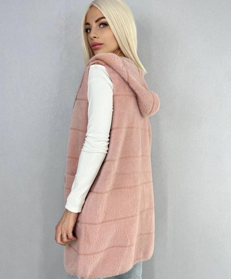 жилет альпака женский,розовая жилетка,жилет розовый,жилетка женская,женские альпаки безрукавки