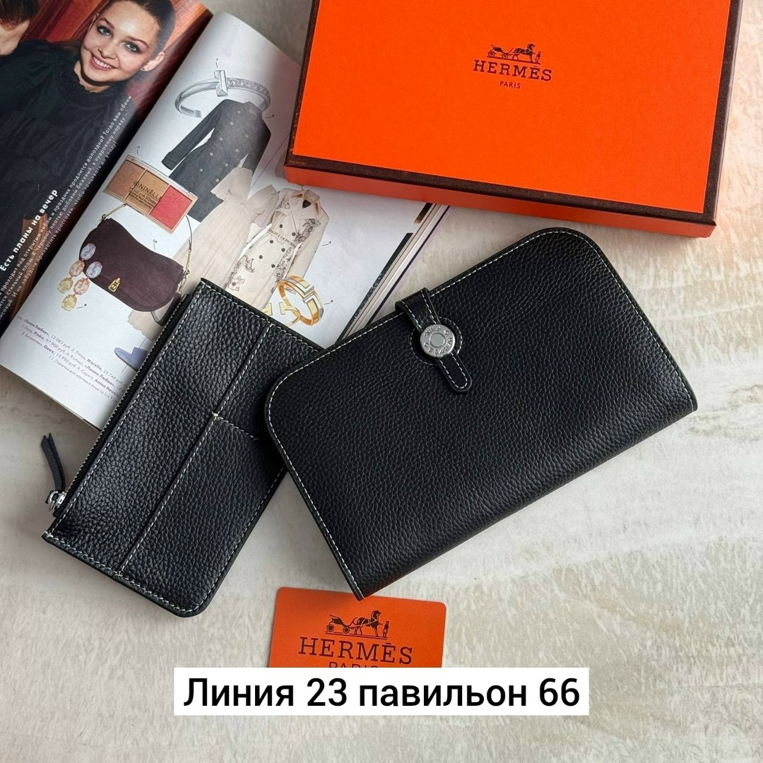 кошелек hermes,hermes портмоне,кошелек портмоне hermes,портмоне hermes оригинал черный,женские кошельки