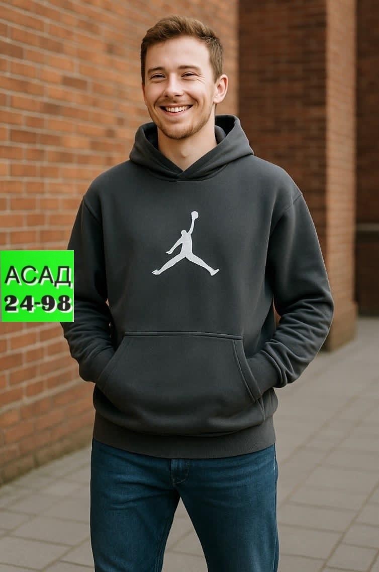 кофта мужской,флисовая толстовка,толстовка с капюшоном,мужской свитшот,толстовка jordan
