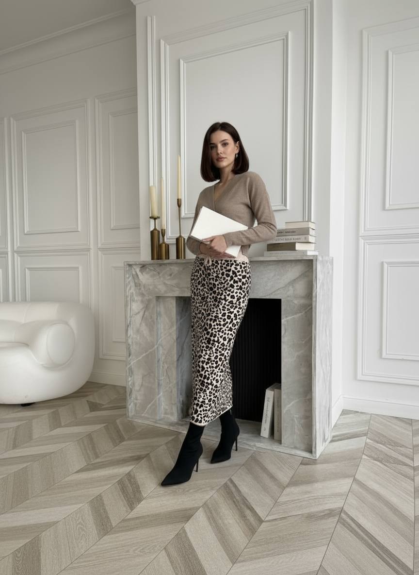 юбка мода,леопардовая юбка,модная юбка,юбка с леопардовым принтом