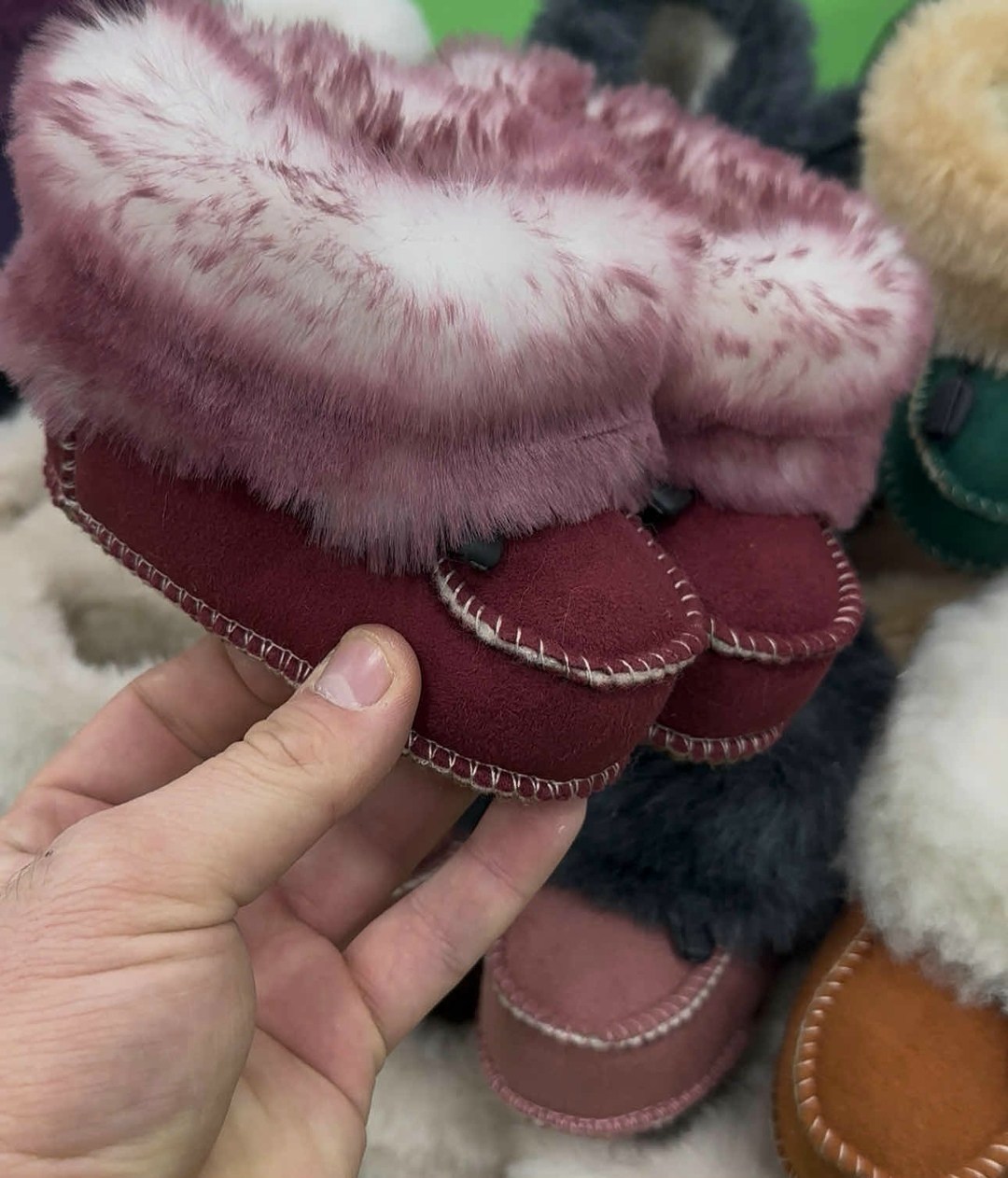 ,теплые пинетки для малышей,пинетки зимние для малышей на овчине,пинетки зимние для малышей,пинетки теплые