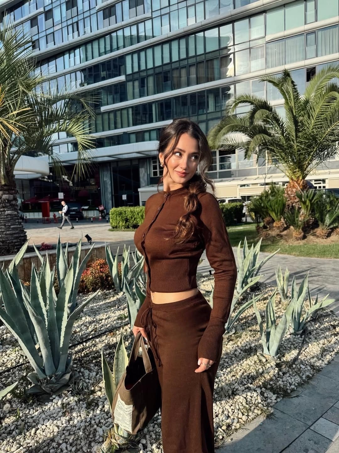 вязаный костюм с юбкой,мода стиль,вязаные костюмы,женский вязаный костюм