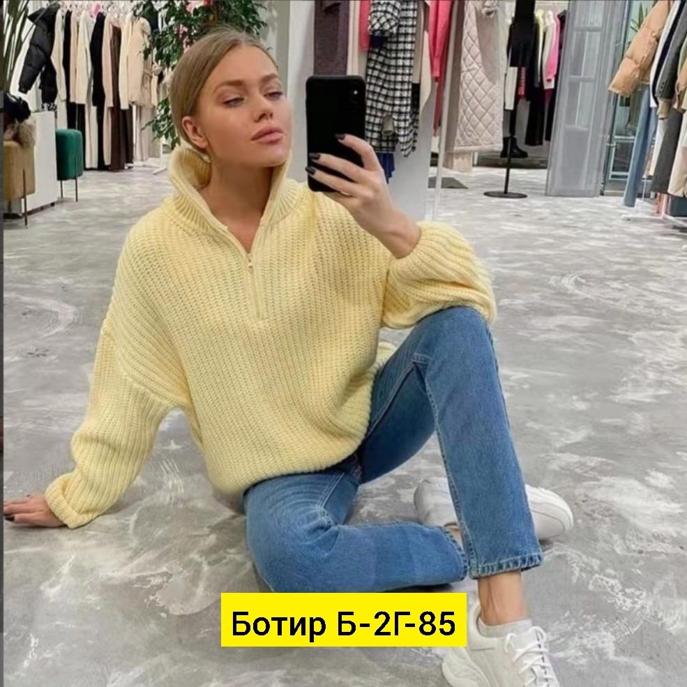 свитер,свитер модный,женский вязаный свитер lucyever,свитер с воротником,теплый джемпер