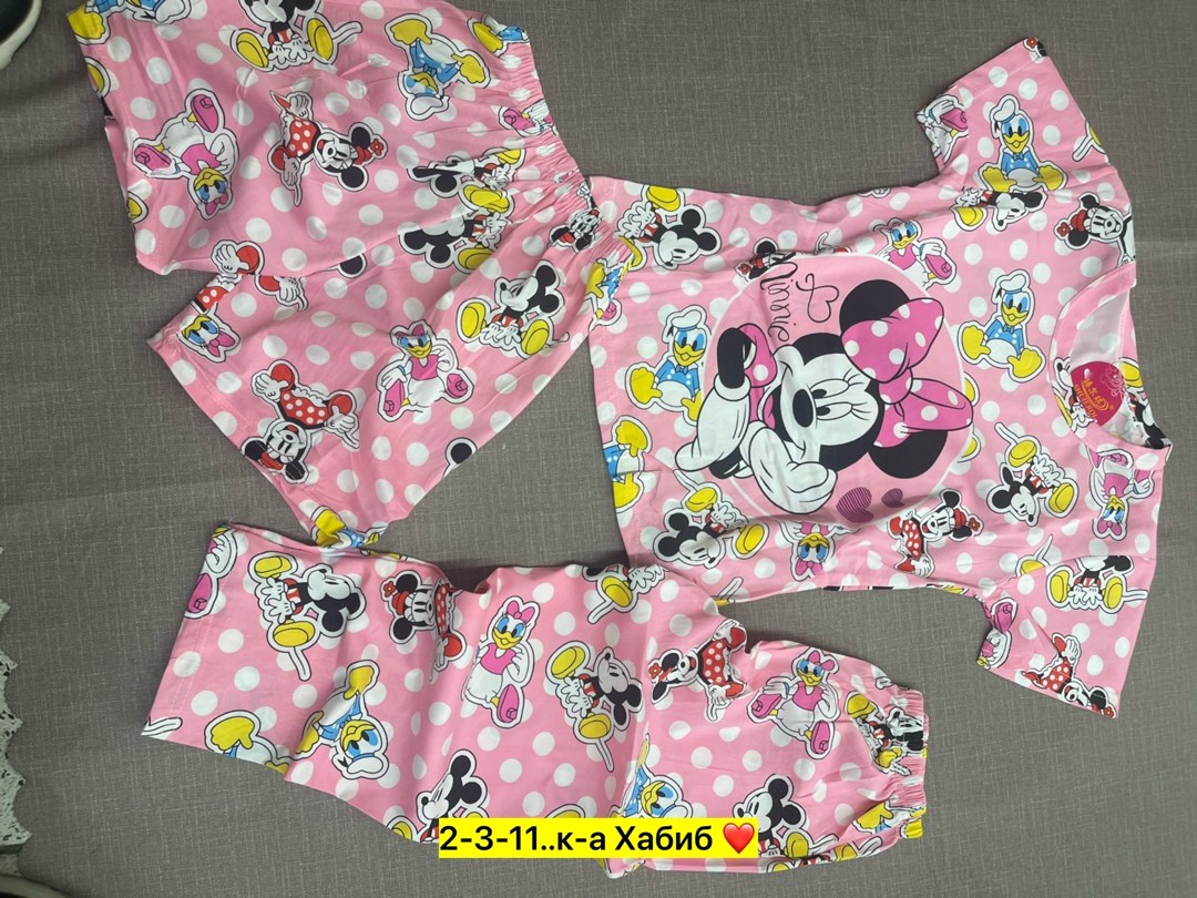 пижама для девочек,пижама для девочки комплект,детские пижамные комплекты disney,комплект пижама,детская пижама для девочек