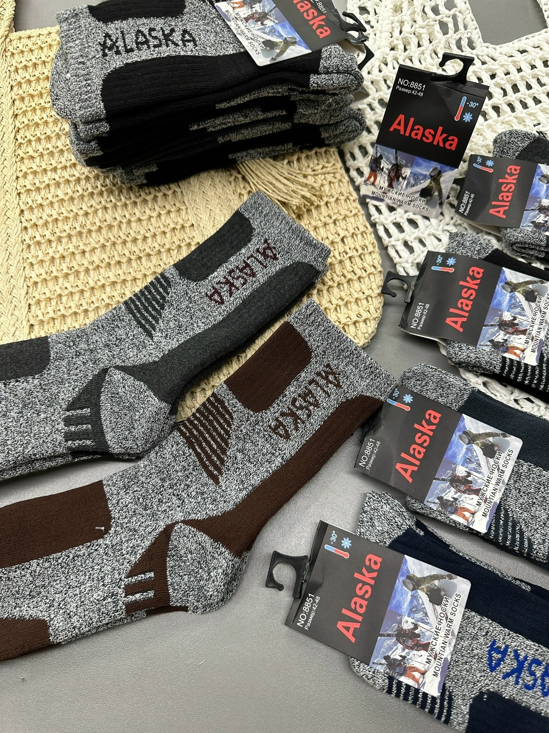 носки мужские,мужские термо носки,носки мужские 12 пар,мужские носки теплые,аляска носки