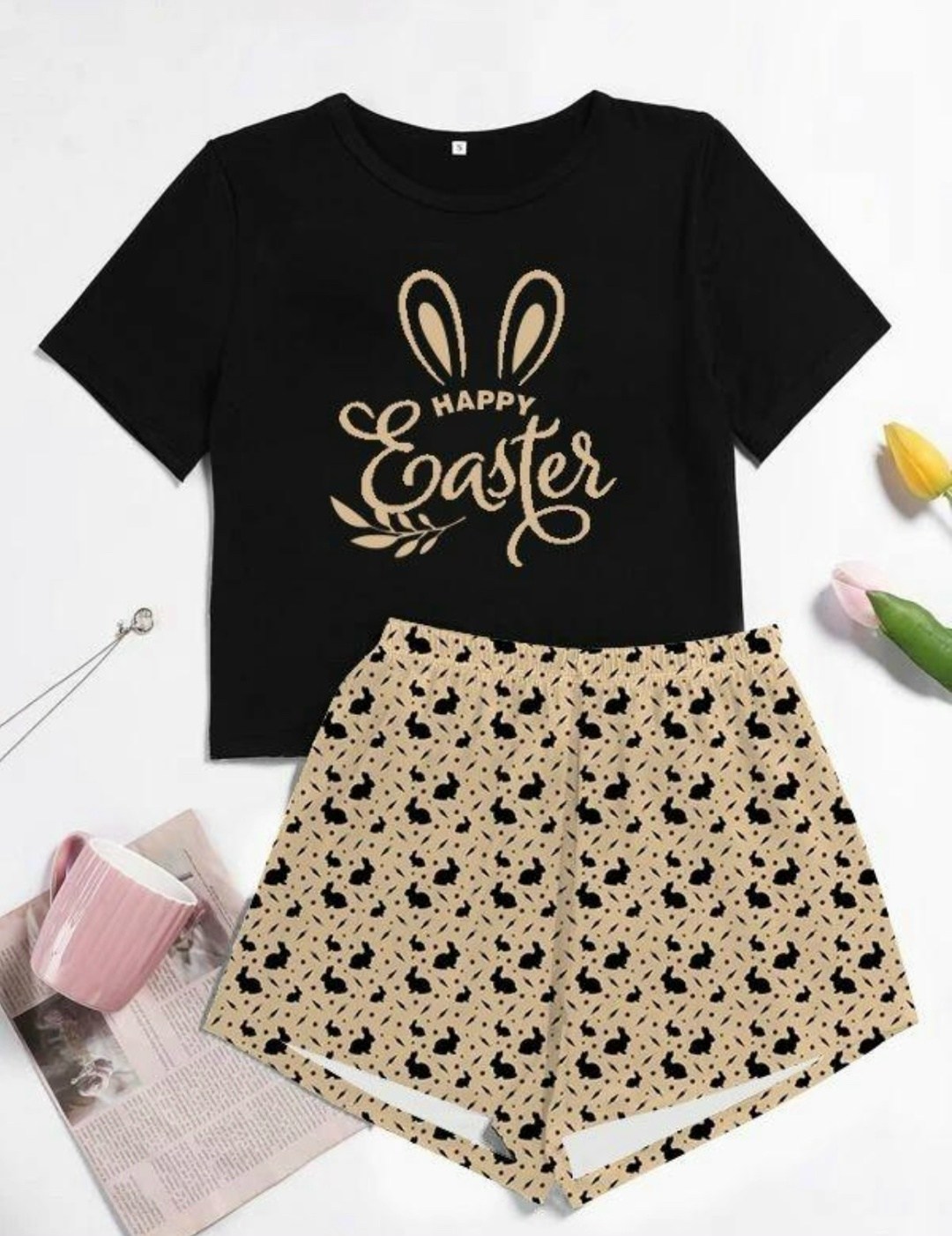 пижама с багз банни женская,пижама женская,домашняя одежда пижама,пижама багз банни,пижама комплект