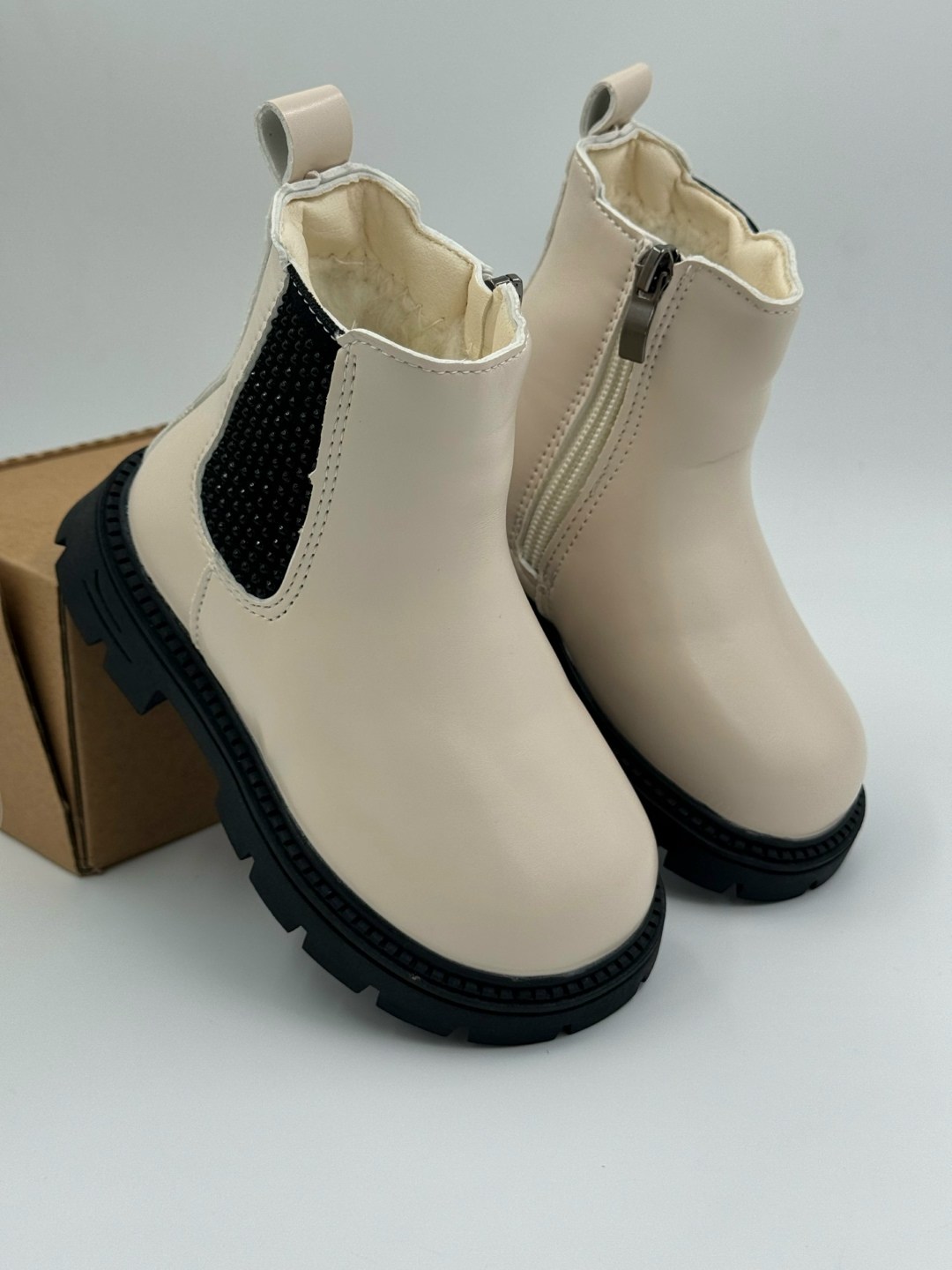 ,детские ботинки,ботинки челси бежевые,детские полусапожки,ботинки челси