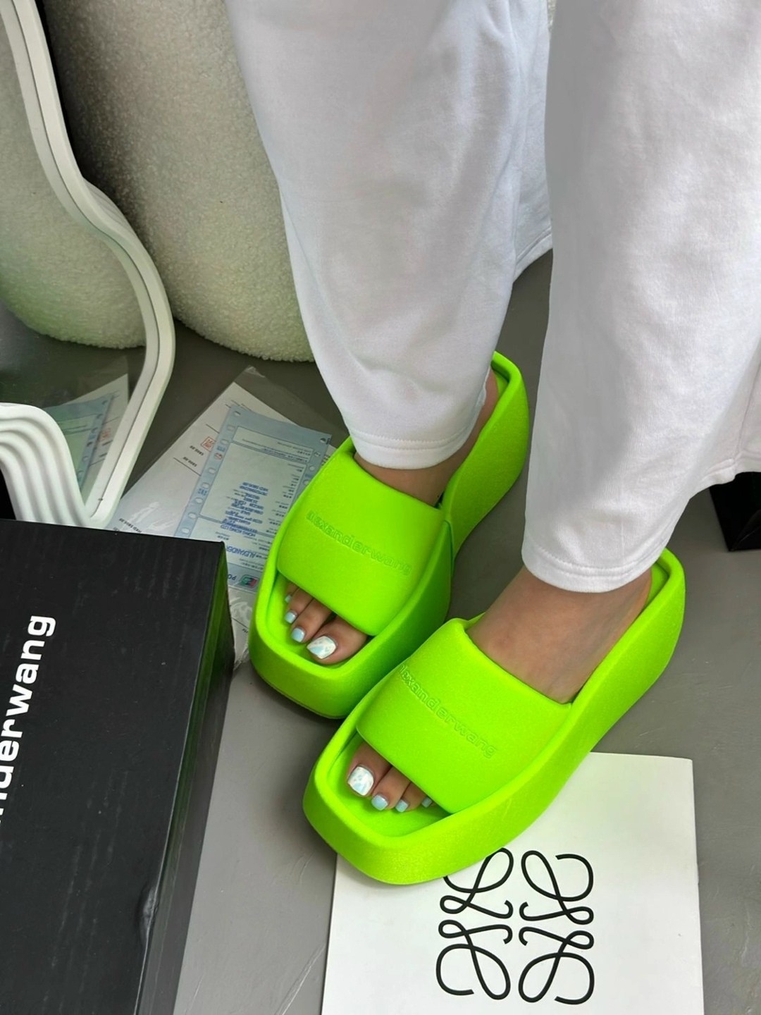 женские шлепанцы,шлепки alexander wang,,шлепки женские,шлепки на платформе