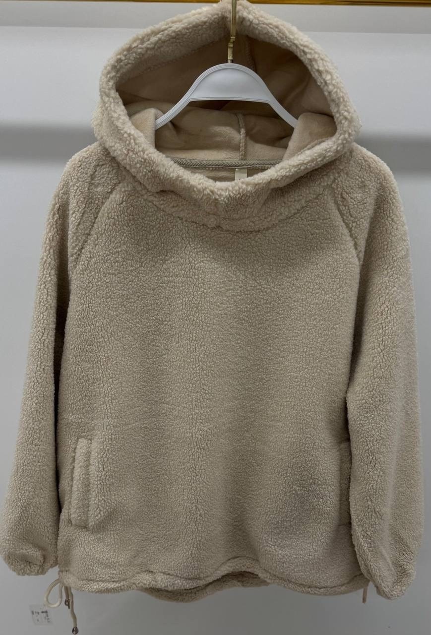 плюшевое худи,кофта теплая,теплая толстовка,женская толстовка,толстовка с капюшоном