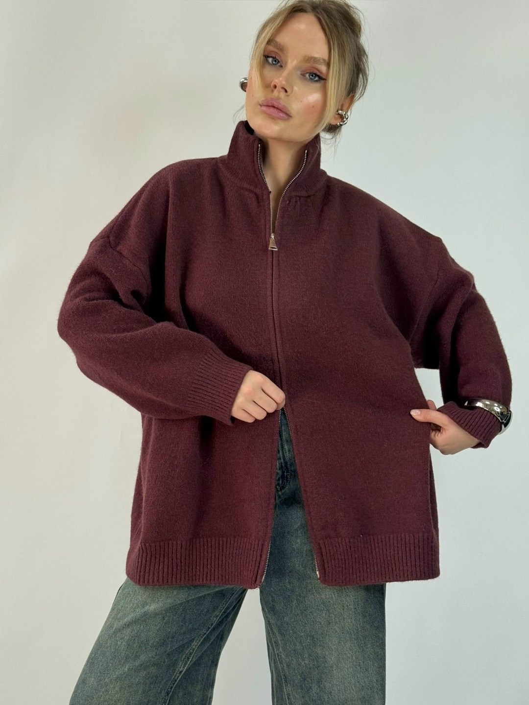 модная кофта,вязаная кофта,свитер кофта оверсайз,женская кофта,кардиган