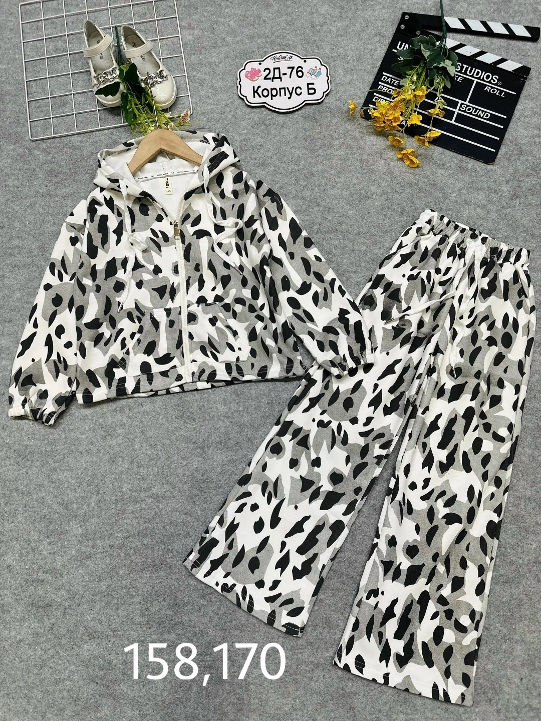 повседневный костюм,леопардовые костюмы,одежда для девочек,теплый костюм,костюмы для девочек
