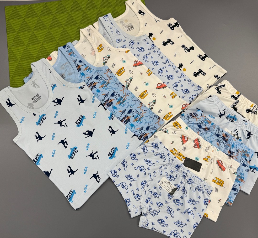 комплект майка и трусы для мальчика,комплект белья для мальчика майка трусы,комплект нижнего белья для мальчика,майка трусы комплект,комплект белья для мальчика майка трусы baykar