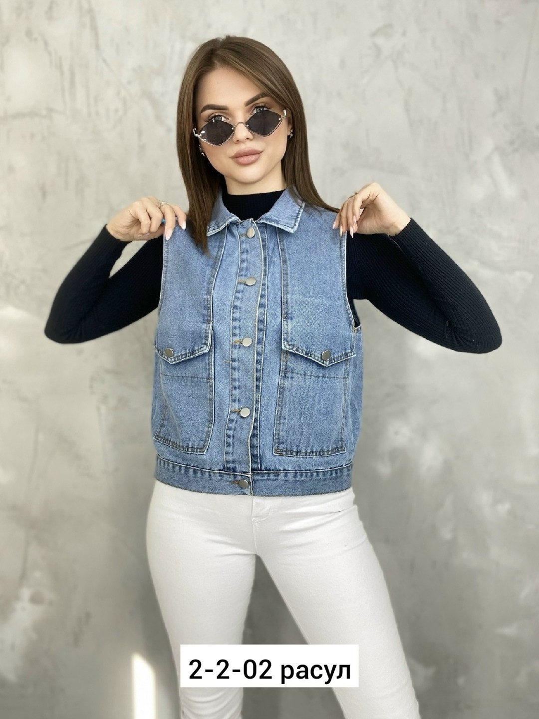 жилетка джинсовая,джинсовый жилет,женский джинсовый жилет,джинсовая жилетка приталенная,повседневный джинсовый жилет