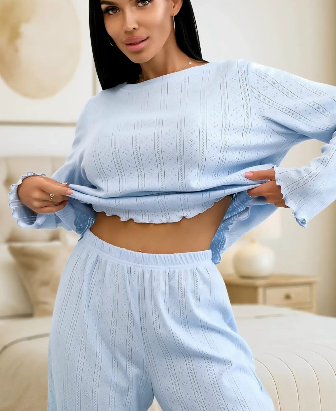 пижама для женщин,пижама комплект,женская пижама,пижама женская комплект домашняя,пижама со штанами из хлопка