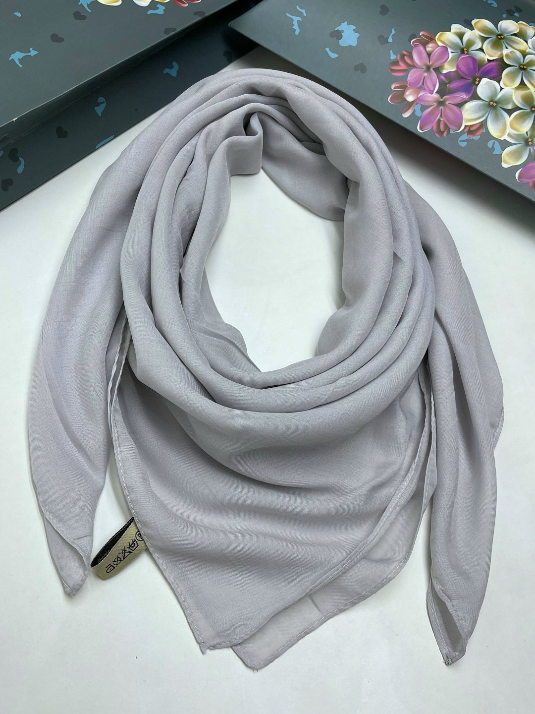 платки тонки,платки шарф,шелковый однотонный платок,палантин женские,платок женский однотонный