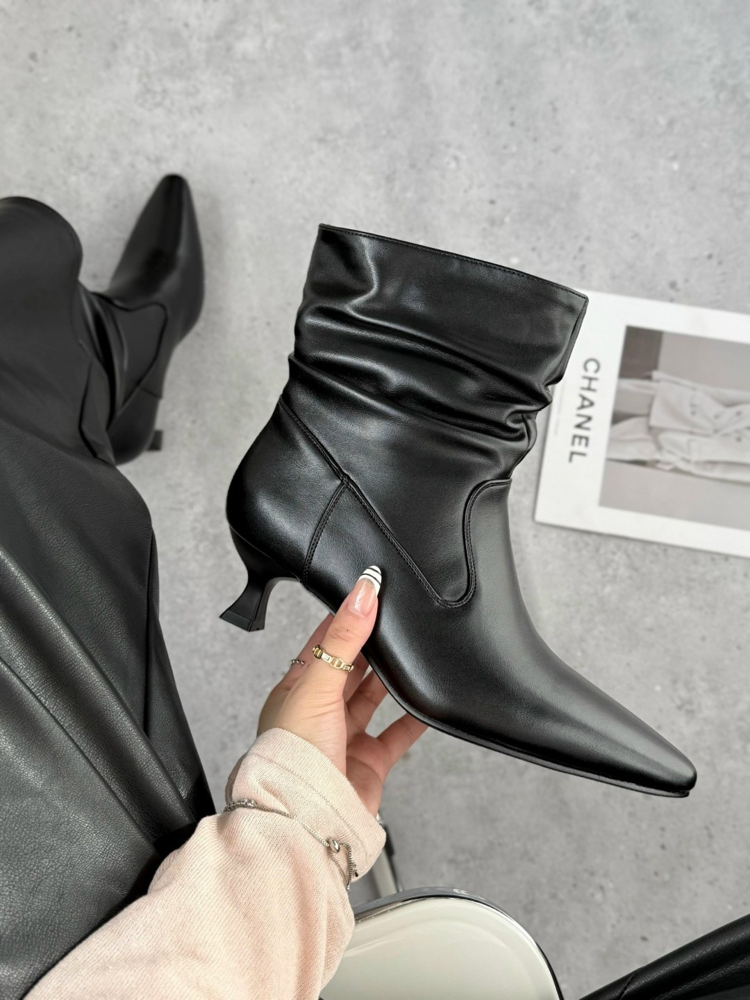 ботильоны на каблуке демисезонные yourbox,ботильоны женские,стильные полусапожки,стильные ботильоны,сапожки женские