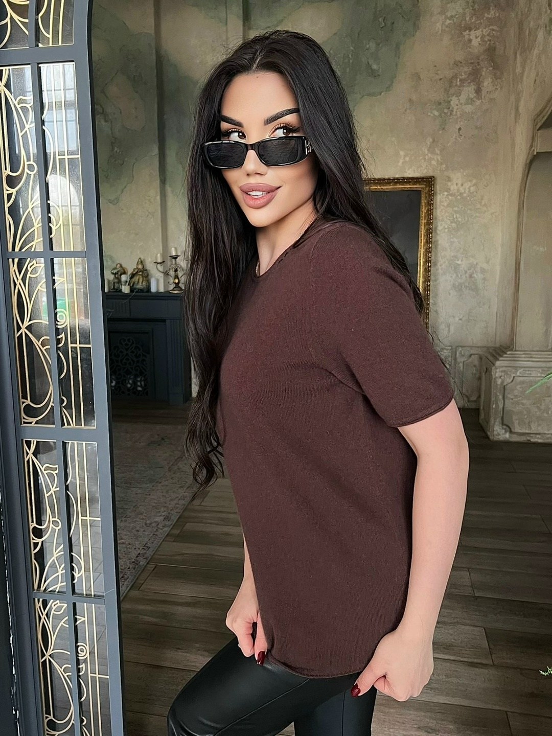 брюки из экокожи,кофта женская,брюки из экокожи женские,кожаные брюки женские,кожаные брюки