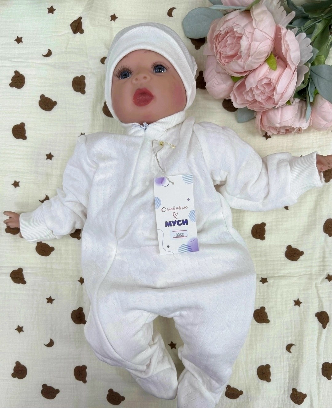 комбинезон голубой,детские комбинезоны,комбинезон для новорожденной,комбинезон для новорожденного,одежда для новорожденного