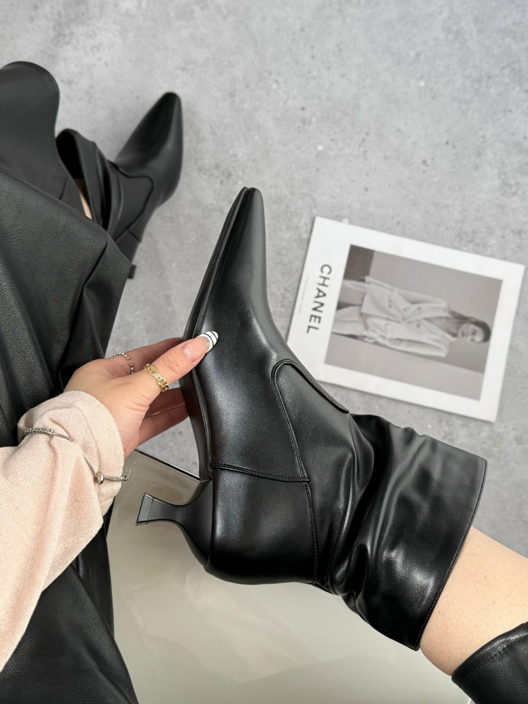 ботильоны на каблуке демисезонные yourbox,ботильоны женские,стильные полусапожки,стильные ботильоны,сапожки женские