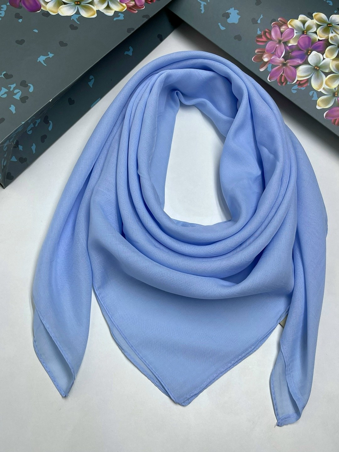 платки тонки,платки шарф,шелковый однотонный платок,палантин женские,платок женский однотонный