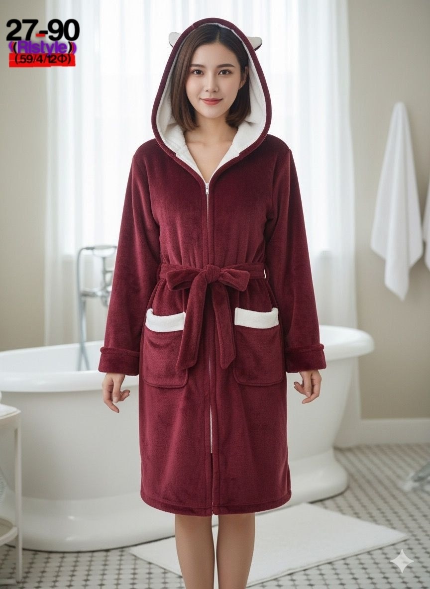 халат лиса,халат махровый,женские халаты,халат теплый,халат детский