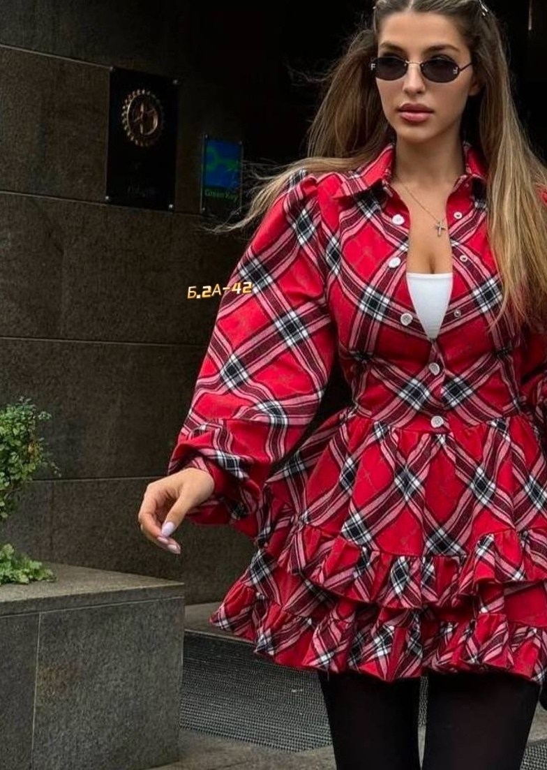 красное клетчатое платье,платье в клеточку,платье рубашка в клетку,платье женское в клетку,платье в клетку