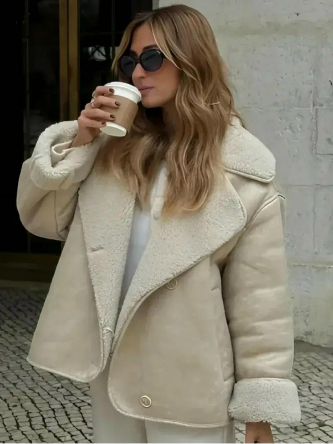 дубленка зимняя оверсайз,дубленка оверсайз,дубленка авиатор женская,дубленка женская,дубленка искусственная