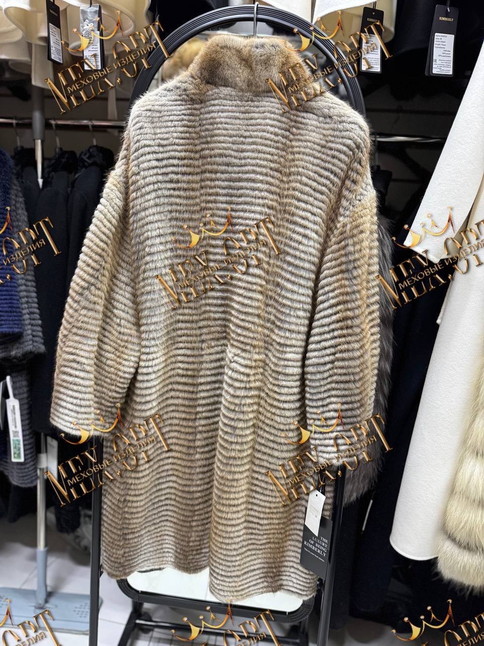 вязаная норка,меховое пальто,вязаная шуба,норковое пальто на трикотажной основе,пальто из меха норки