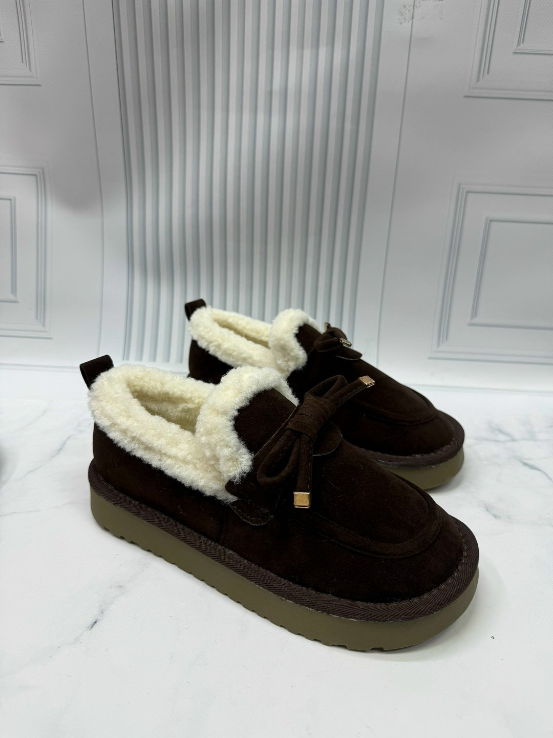 ,женская ,зимняя женская ,лоферы на меху,повседневная