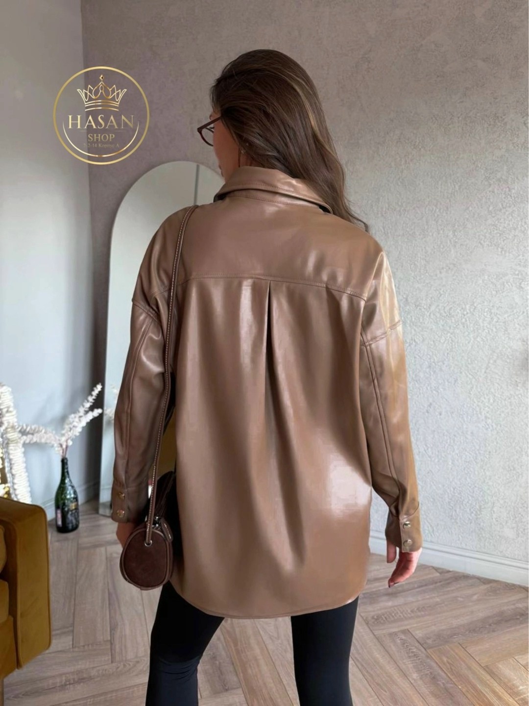 рубашка женская из экокожи,рубашка из экокожи,кожаная рубашка женская,рубашка из экокожи черная,кожаная рубашка