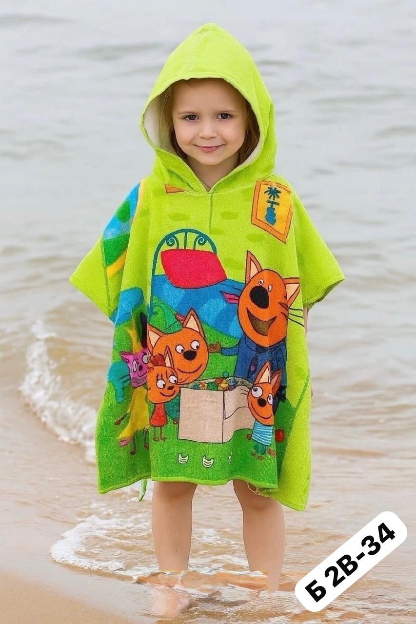 полотенце пончо детское,полотенце пончо щенячий патруль,полотенца пончо,детские полотенца пончо,детские полотенца