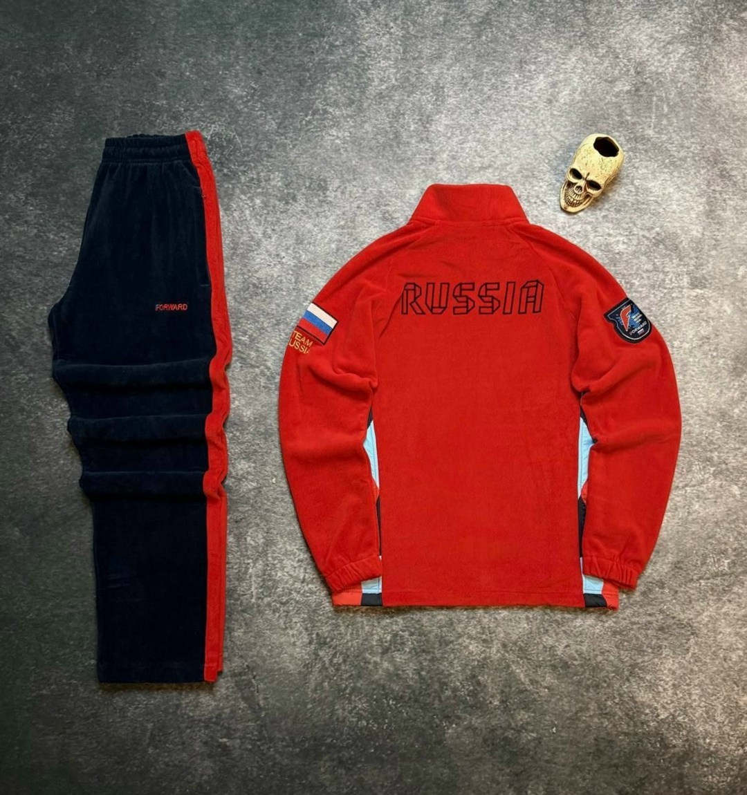 спортивный костюм russia,костюм форвард мужской флисовый красный,флисовый костюм forward russia,спортивный костюм россия форвард,костюм форвард красный флисовый