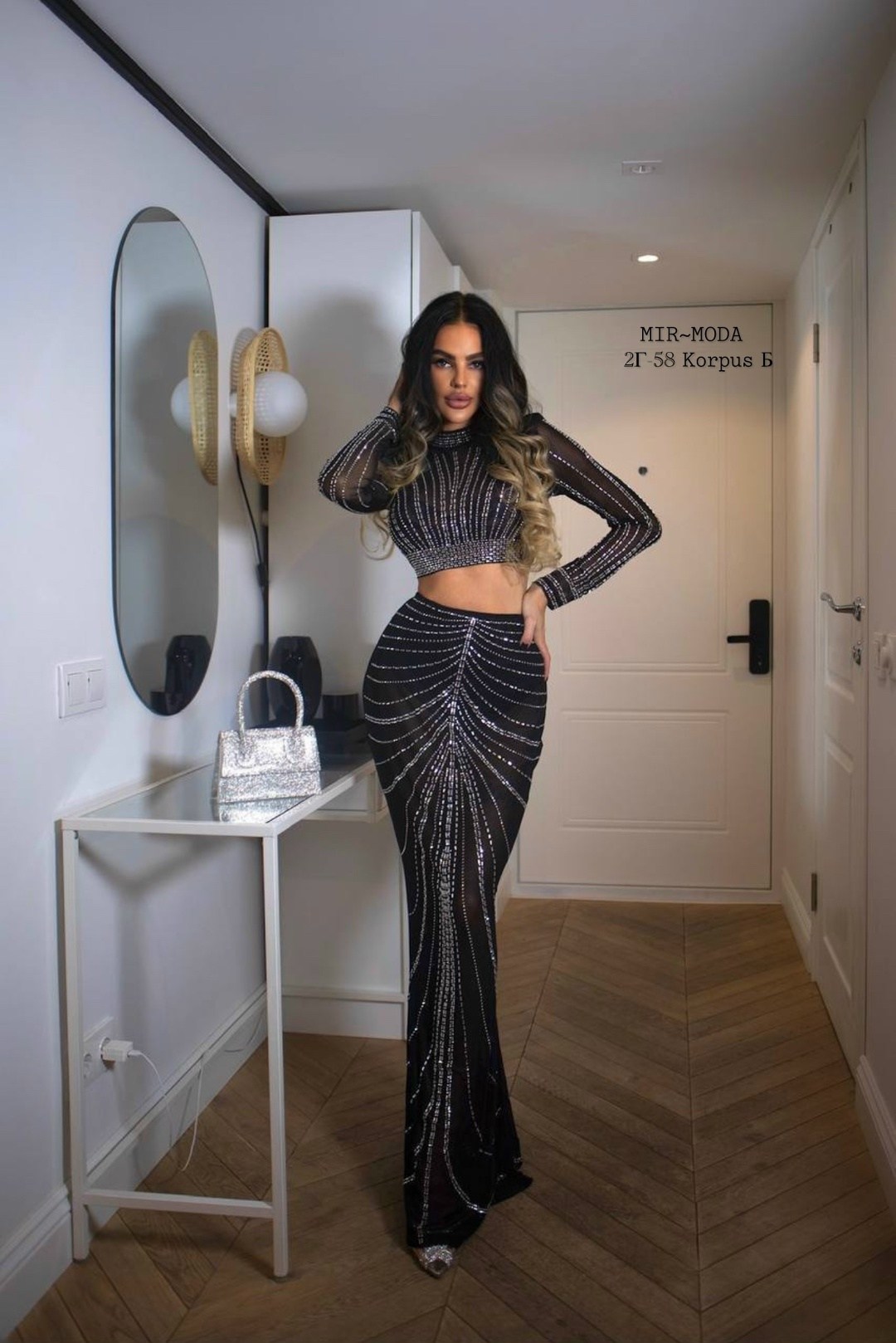 костюм юбка и топ,комплект топ и юбочка,костюм со стразами,топ и юбка