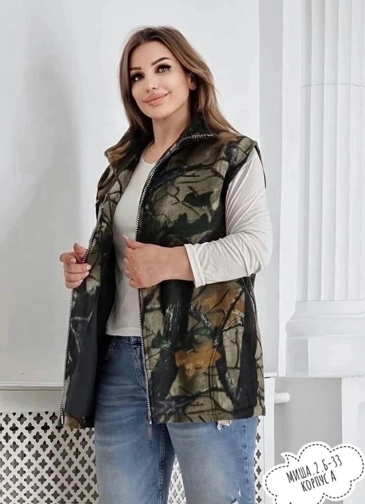 жилет для женщин,жилет,жилетка флисовая,женская жилетка,жилет утепленная