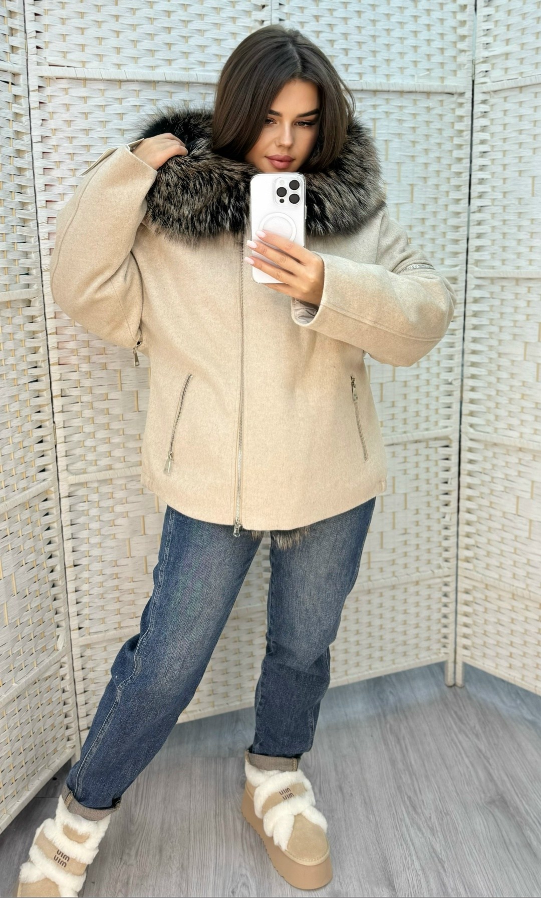 пальто с мехом,модная куртка,парка с мехом,куртка с мехом,зимняя парка с натуральным мехом