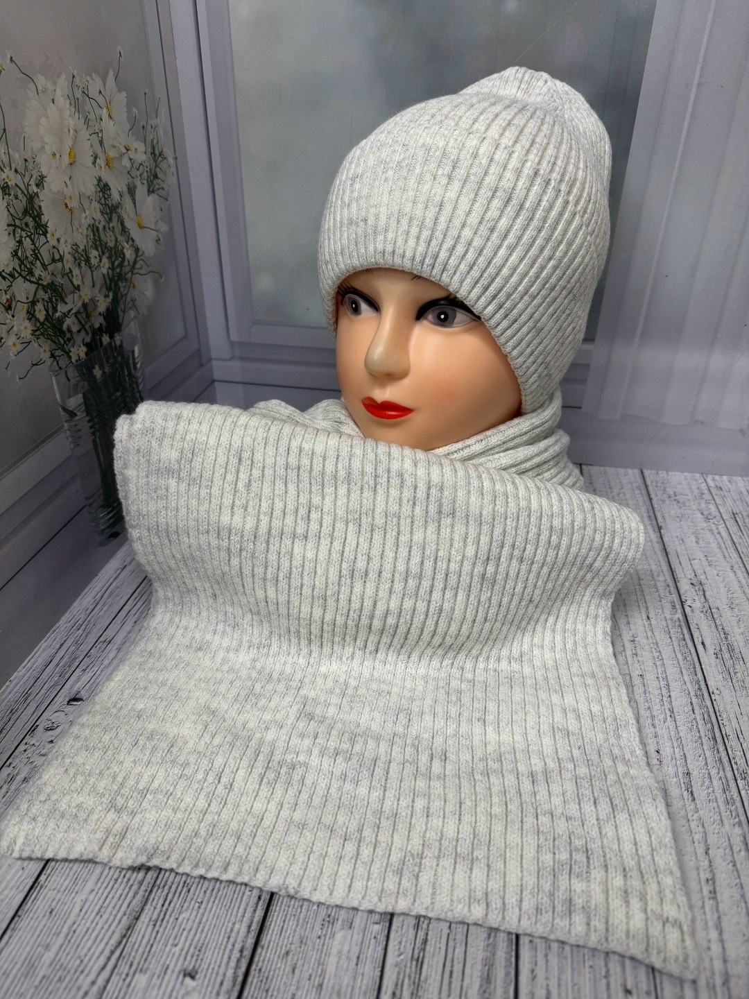 комплект шапка шарф,комплект шапки,комплект женский шапка и шарф,комплект шапка снуд,комплект женский шапка