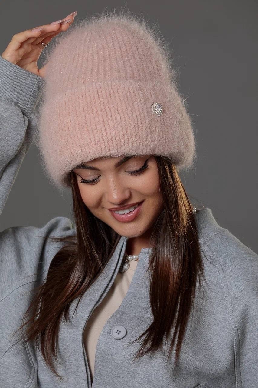 модные женские шапки зима 2025 вязаные ангорка,шапка женская из ангоры,шапка ангора,шапка зимняя из ангора,шапка зимняя вязаная ангор