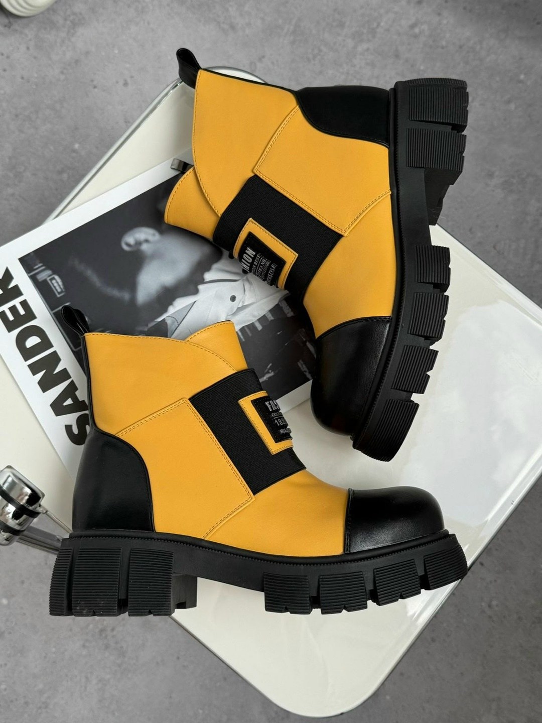 ,ботинки женские,ботинка,модные ботинки,желтые ботинки