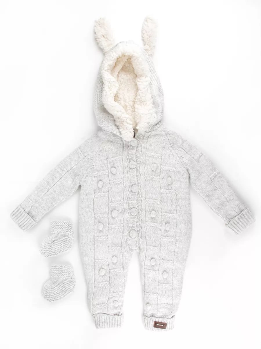 вязаный комбинезон для новорожденных с капюшоном,вязаные комбинезоны для новорожденных,комбинезон вязаный для новорожденного,комбинезон вязаный,вязаный теплый комбинезон для малыша