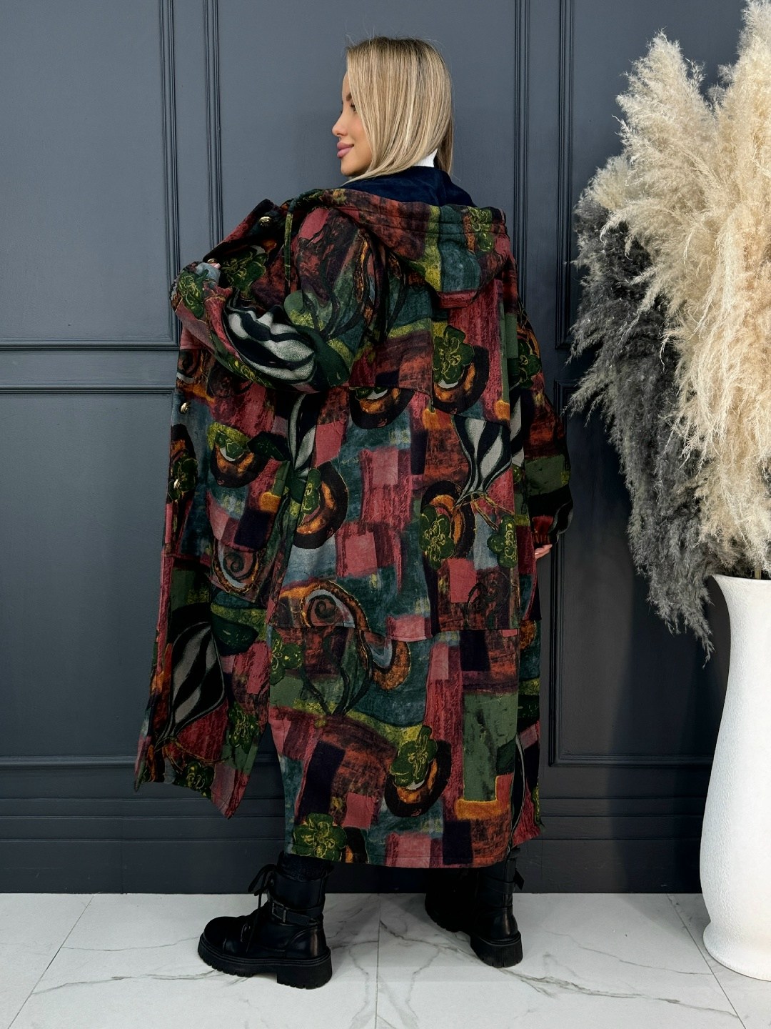 стильное пальто,пальто с принтом,пальто демисезонная,пальто бохо,женские пальто