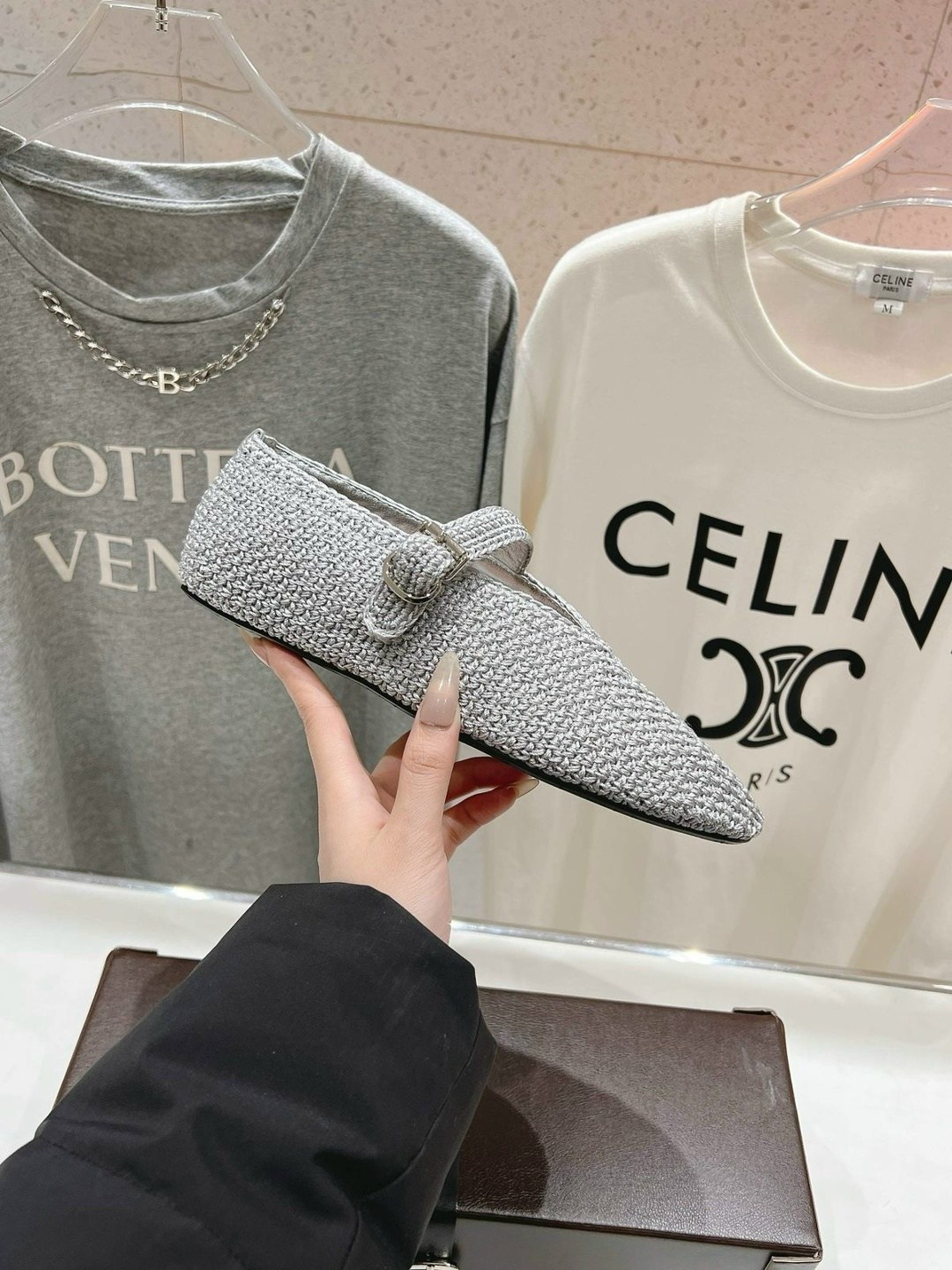 ,alaia балетки,балетки текстильные,женские балетки,женская