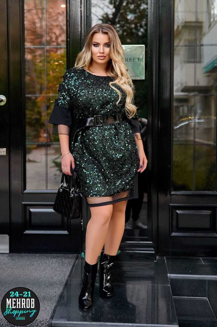 платье с пайетками,блестящее платье для полных,платье большие размеры,нарядное платье,платье с пайетками женское