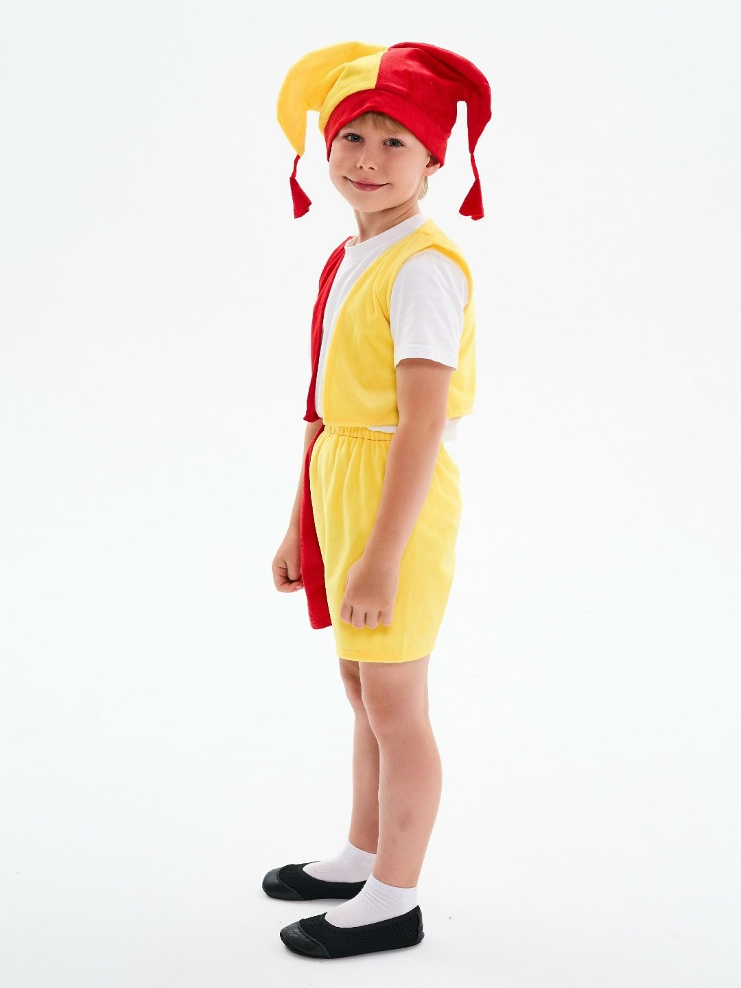 карнавальный костюм скоморох,костюм петрушки скомороха батик,костюм скоморох,карнавалия костюм петрушки,карнавальный костюм детский скоморох