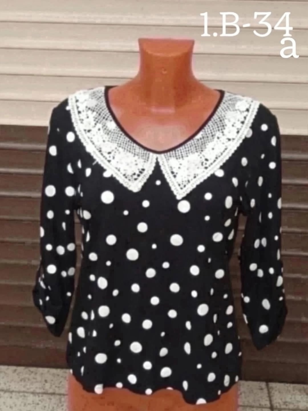 блузка женская в горошек,блузка из ткани в горошек модели,трикотажная блузка в горошек,блузка горох,блузы в горошек для полных