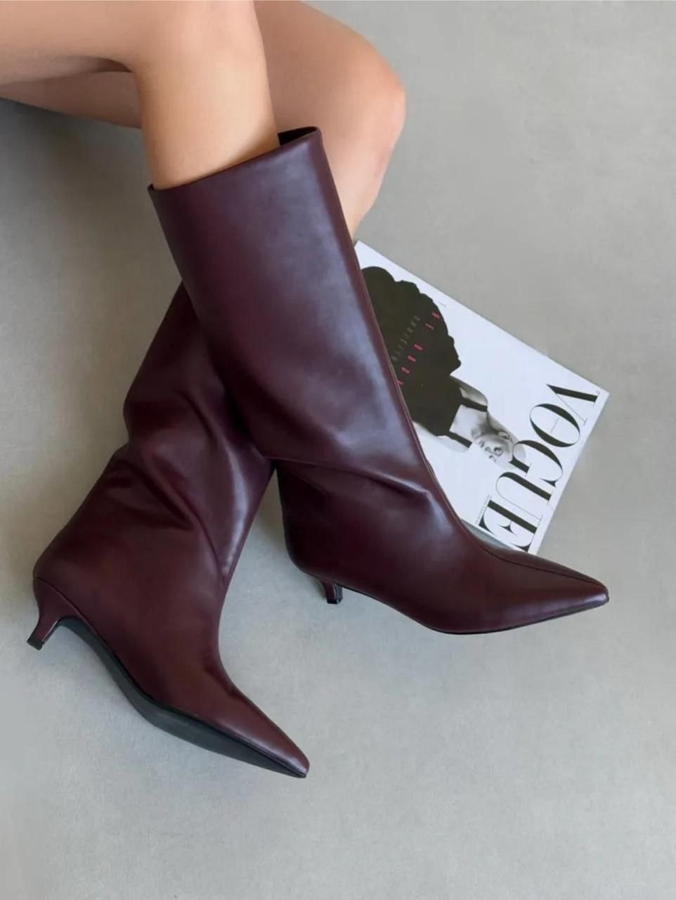 женские сапоги,сапоги модные,сапожки,модные женские сапоги,сапоги трубы на каблуке