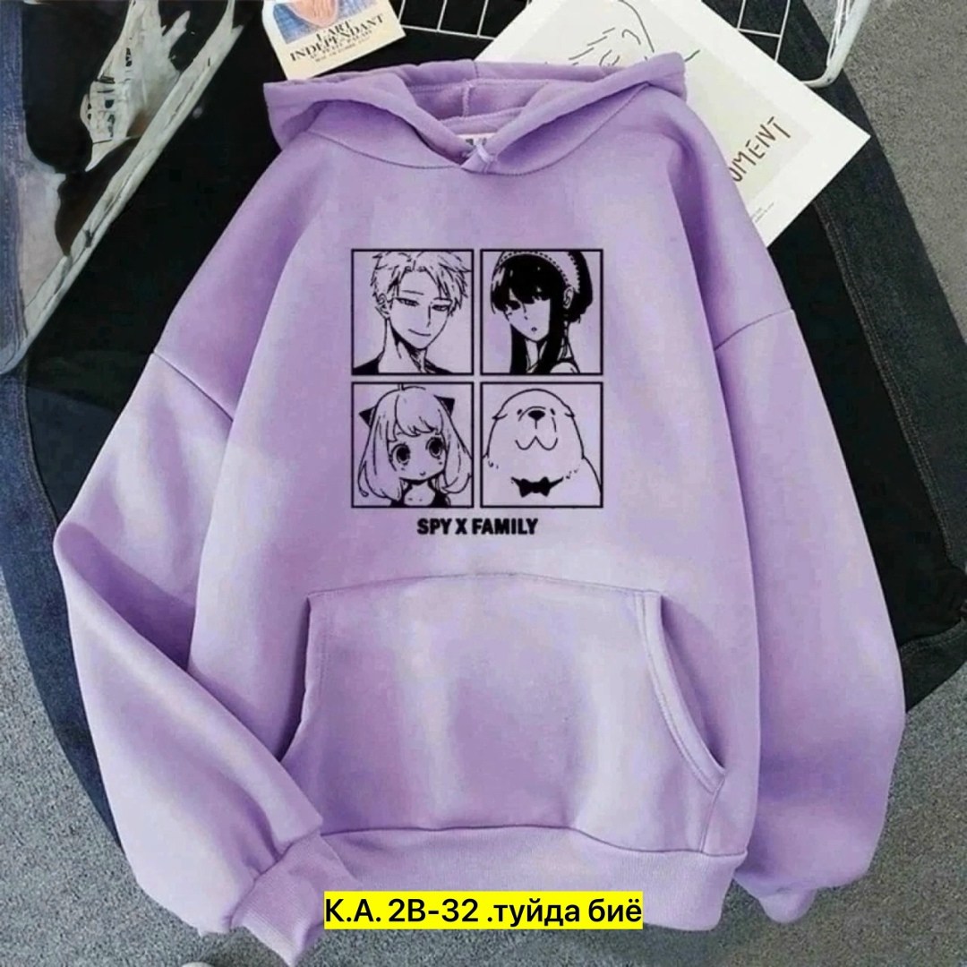 модная толстовка,толстовки женская,аниме толстовка,толстовка с капюшоном,толстовка повседневная