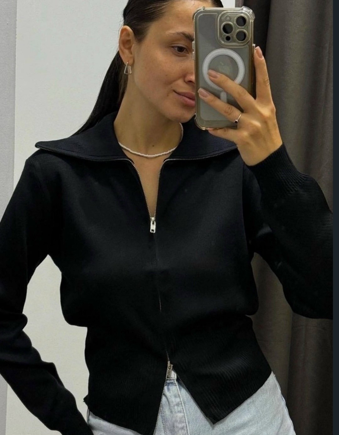 стильная кофта,женская кофта,короткая кофта,кофта на замке,базовая кофта