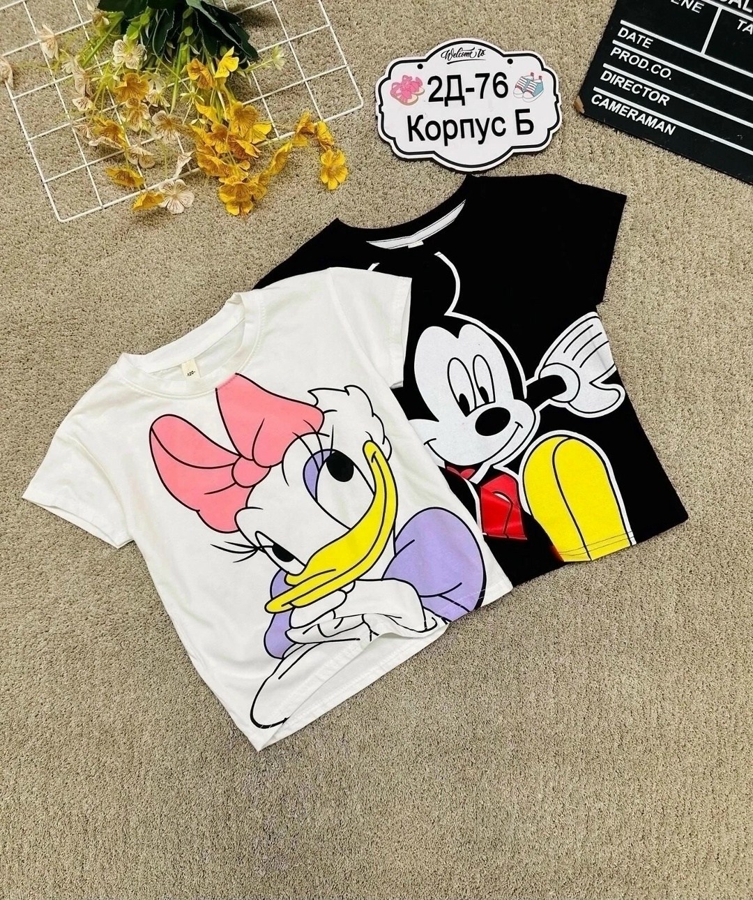 футболка для детей,детская футболка,футболка для девочек,футболка зара с дейзи дак,летние футболки