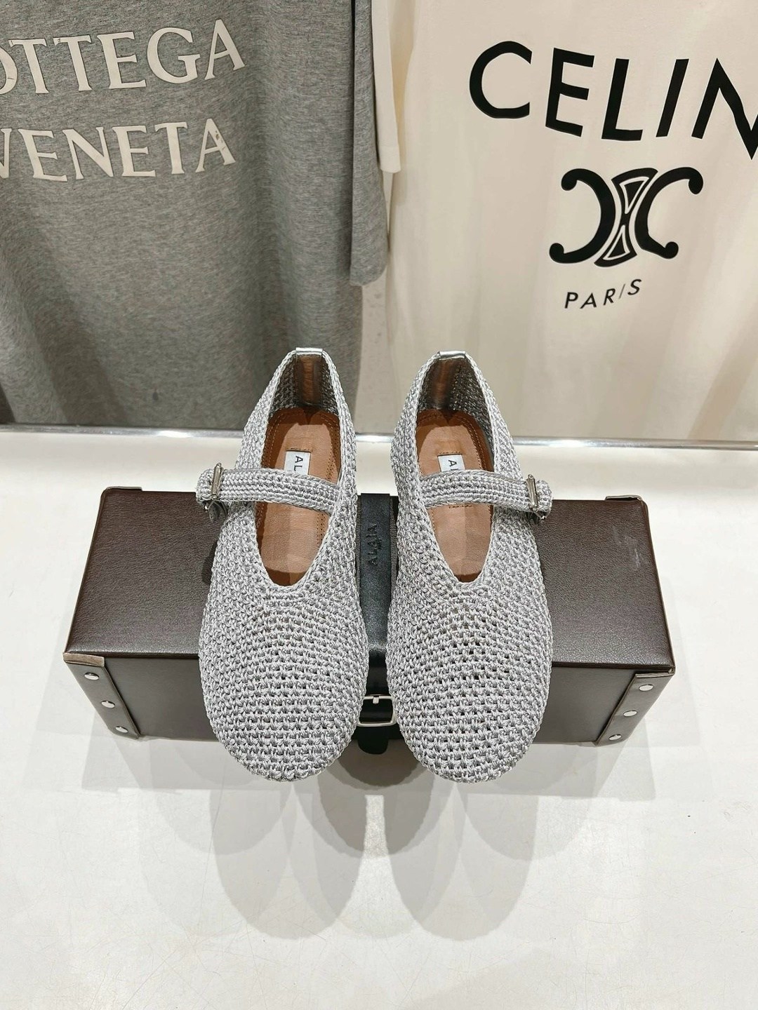 ,alaia балетки,балетки текстильные,женские балетки,женская