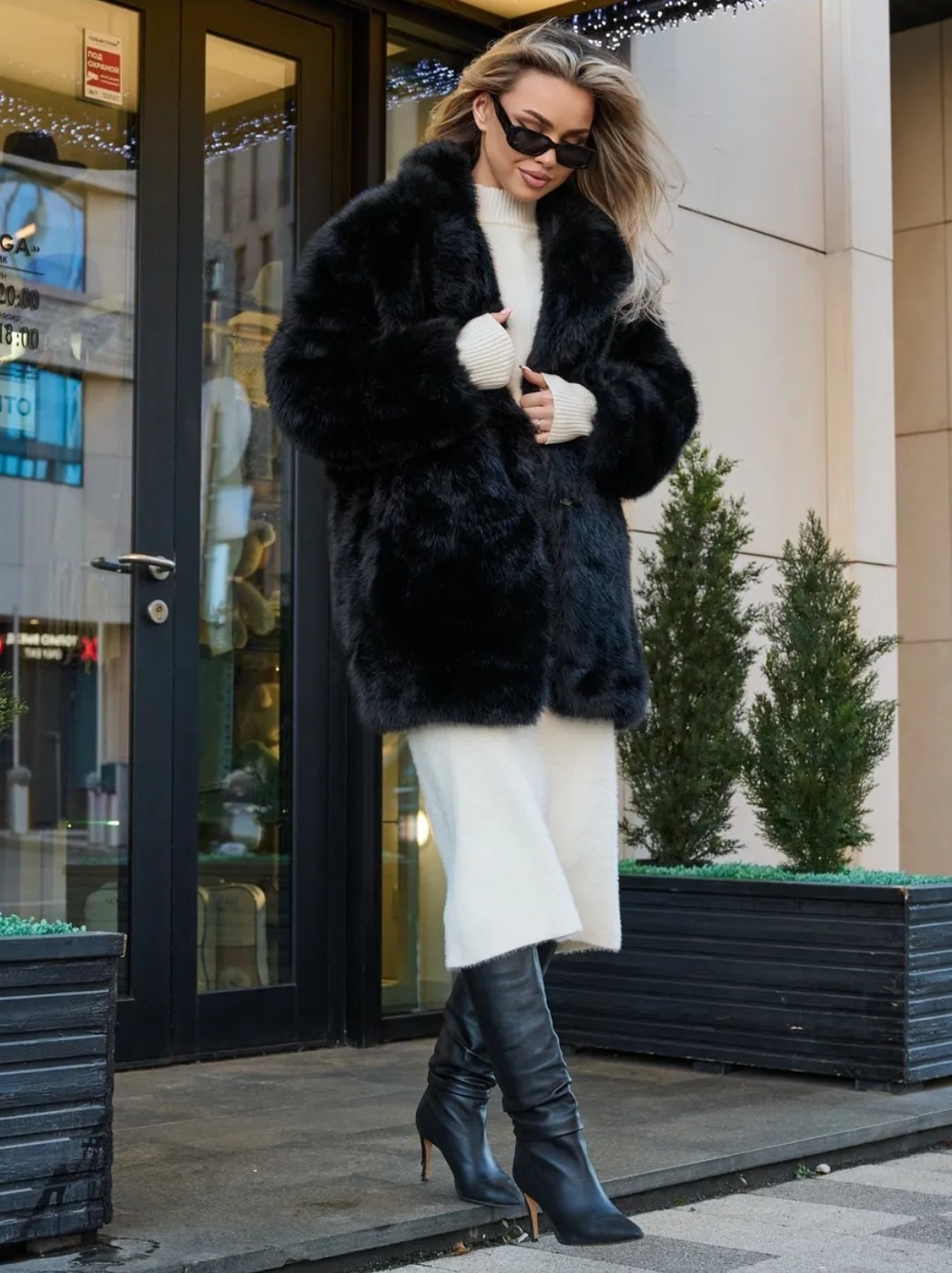 шубка,шуба искусственная,шуба черная,короткие шубы,пальто меховое